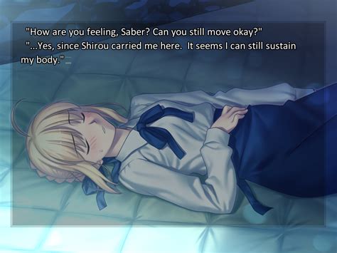 fate stay night saber h scene